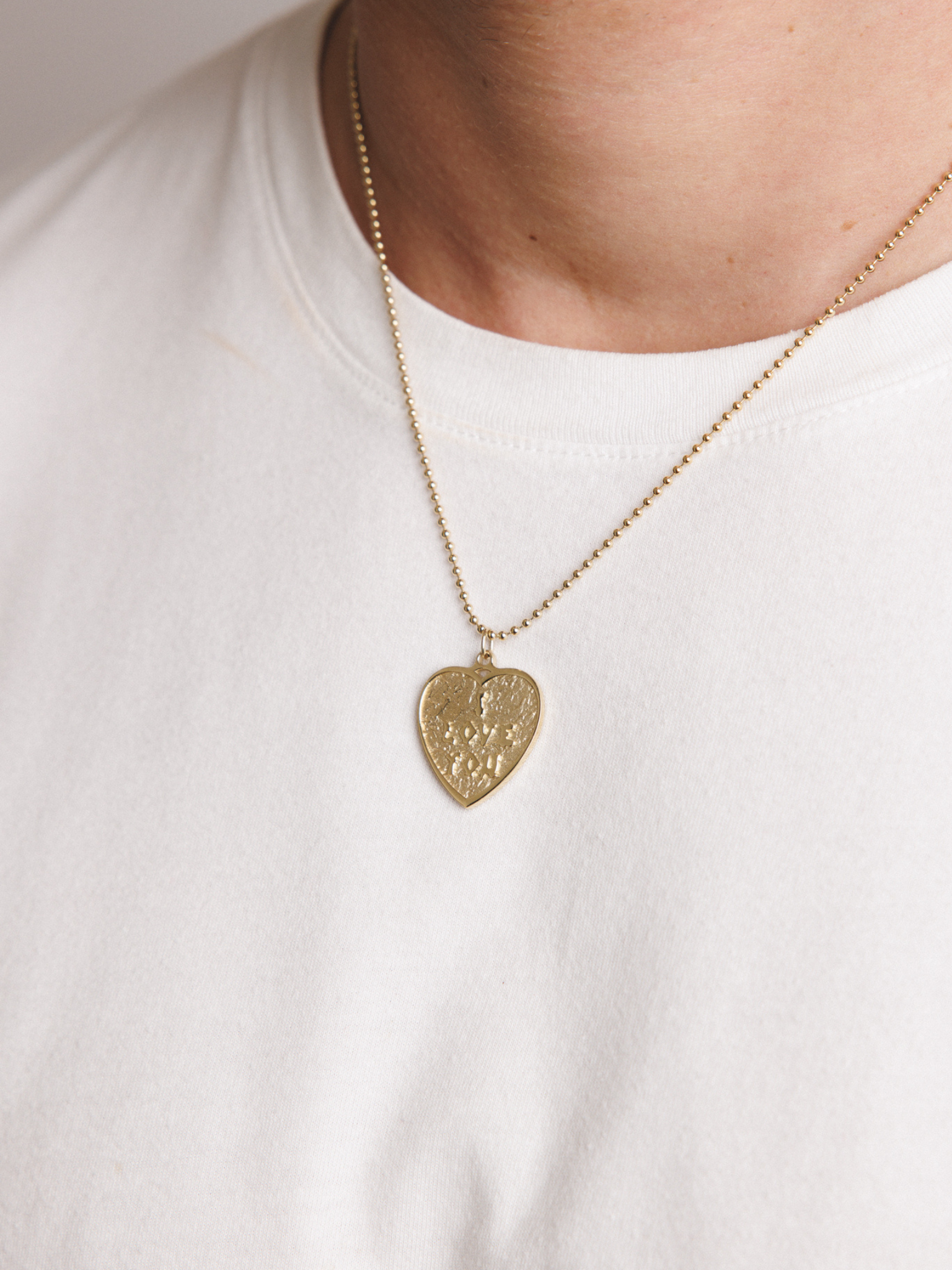 ILY Necklace - 14K Gold Vermeil
