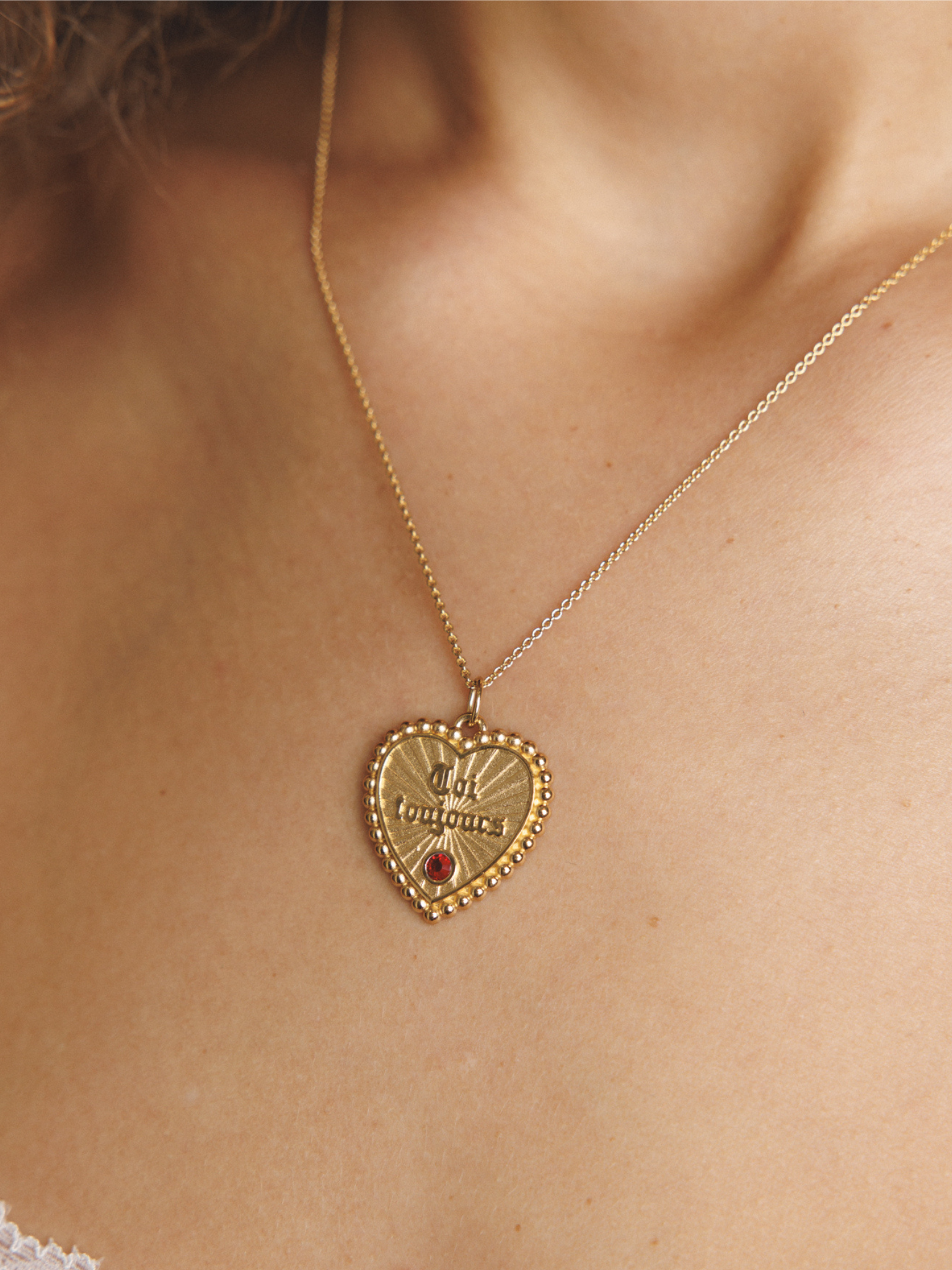 Toi Toujours Necklace - 14K Gold Vermeil