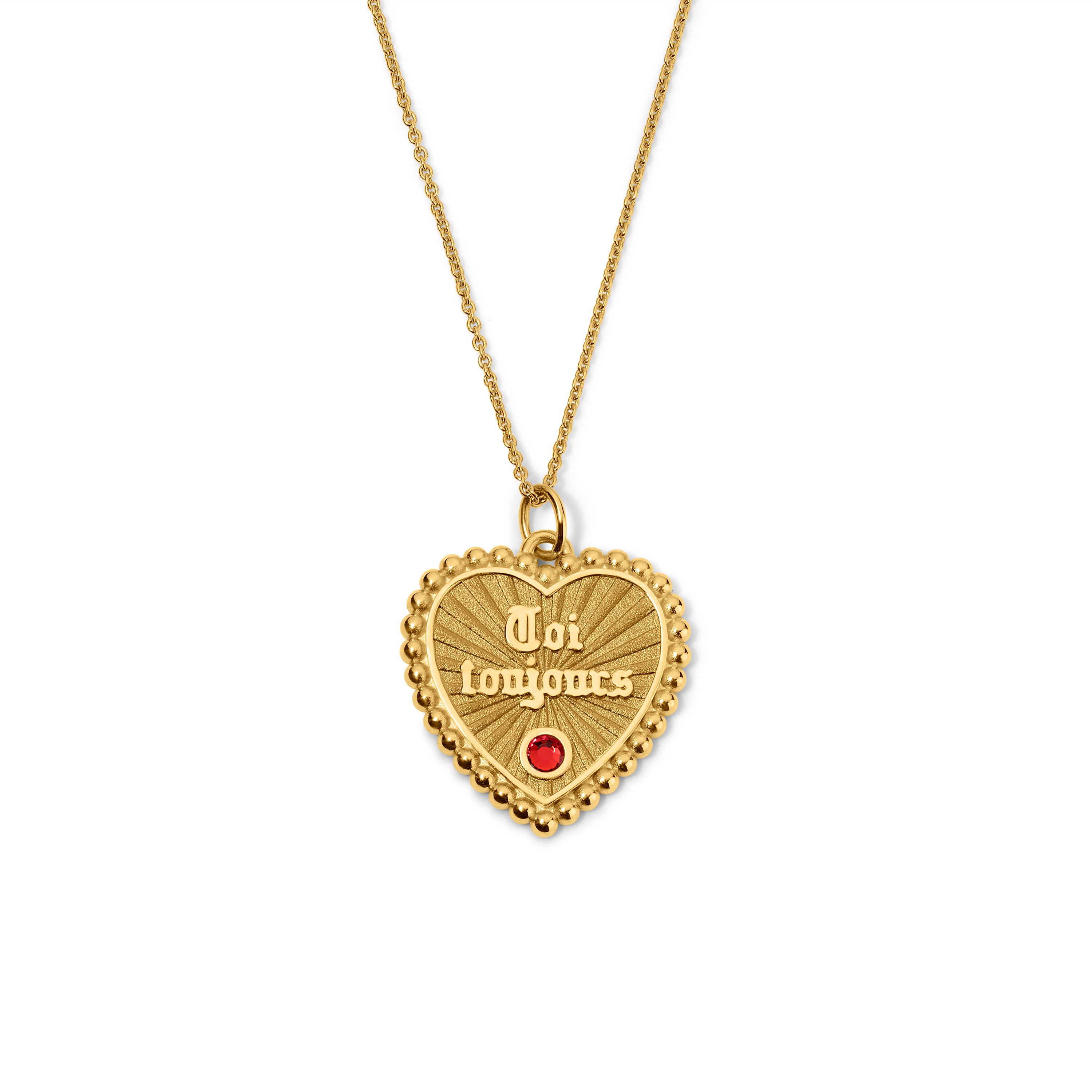 Toi Toujours Necklace - 14K Gold Vermeil