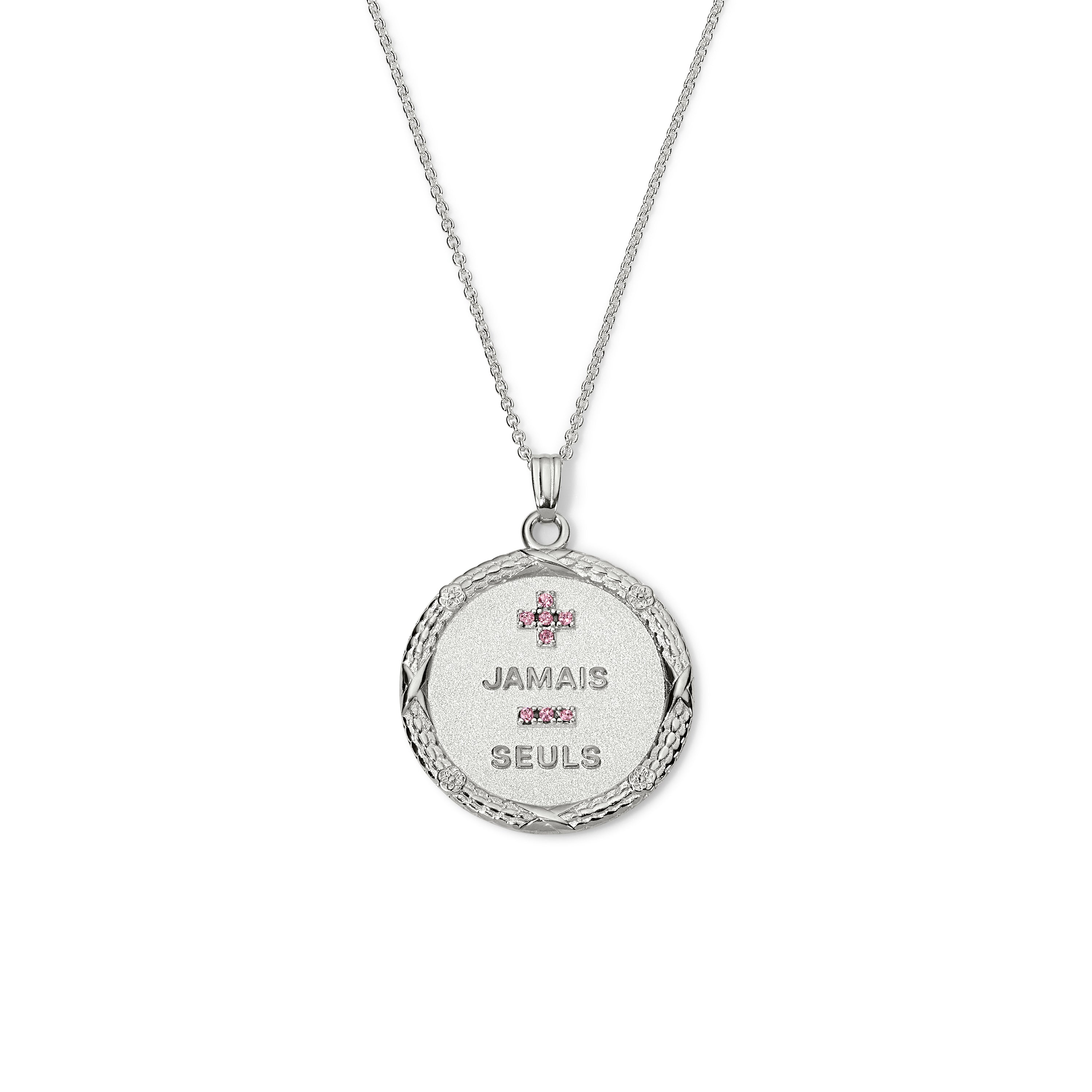 Jamais Seuls Pendant - .925 Sterling Silver