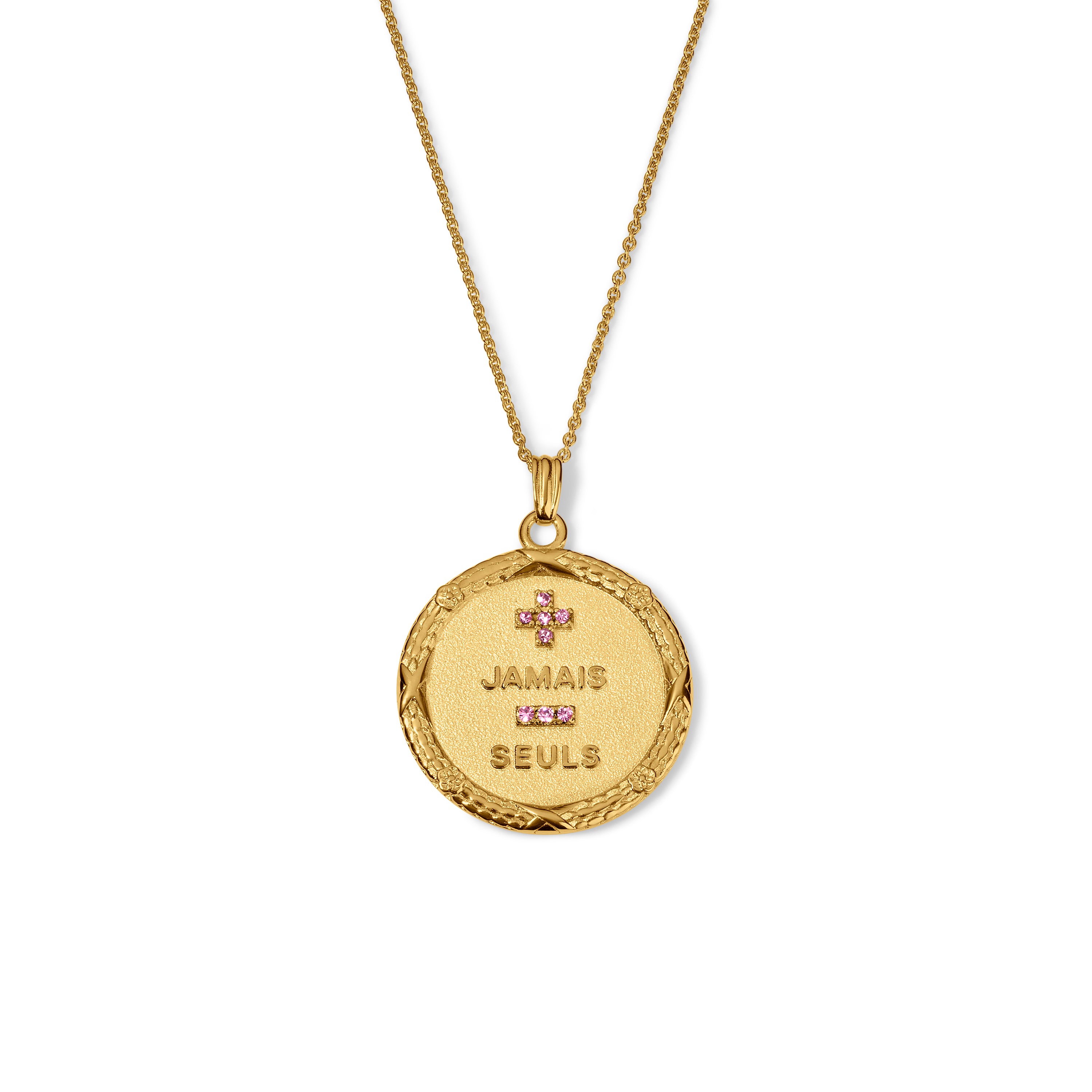 Jamais Seuls Pendant - 14K Gold Vermeil
