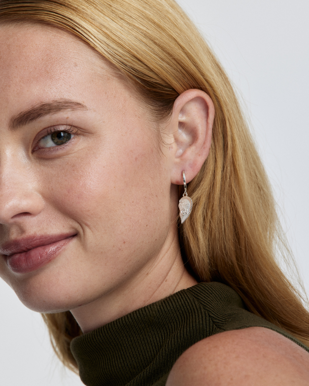 Te Amo Earrings - Sterling Silver