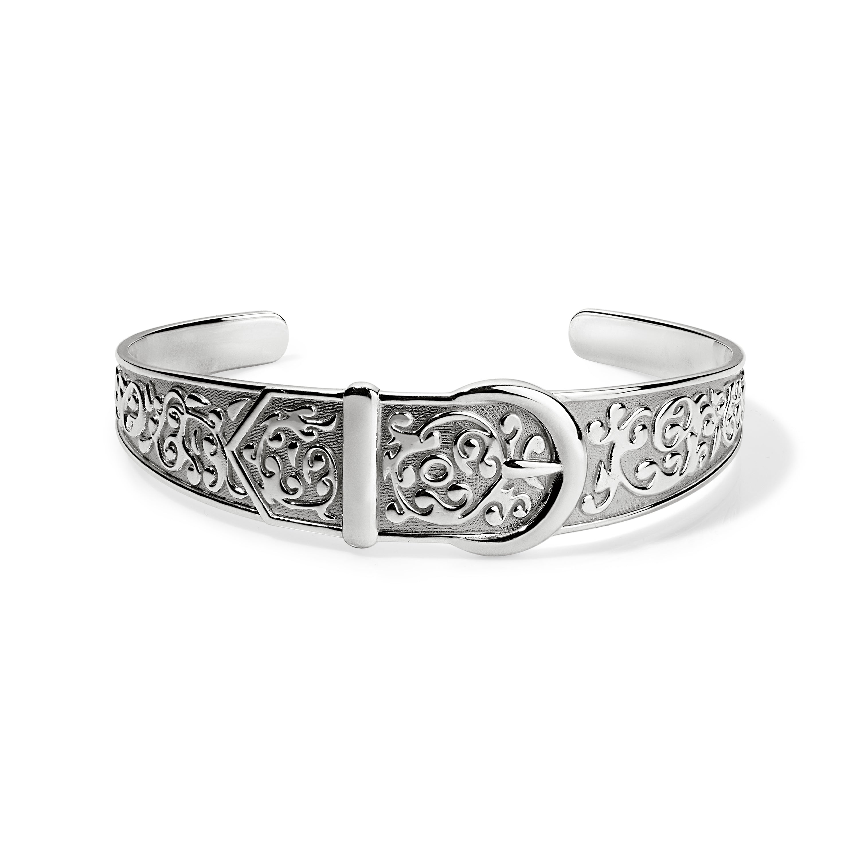 Buckle Cuff - .925 Sterling Silver