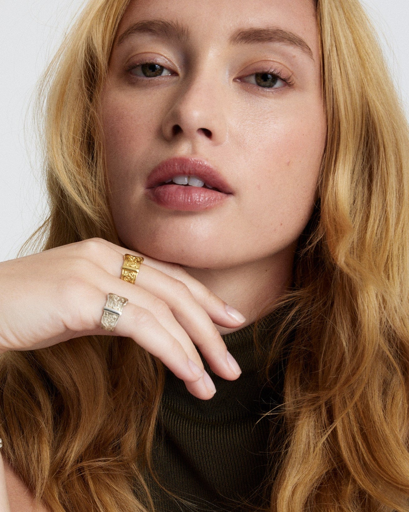 Victorian Buckle Ring - .925 Sterling Silver