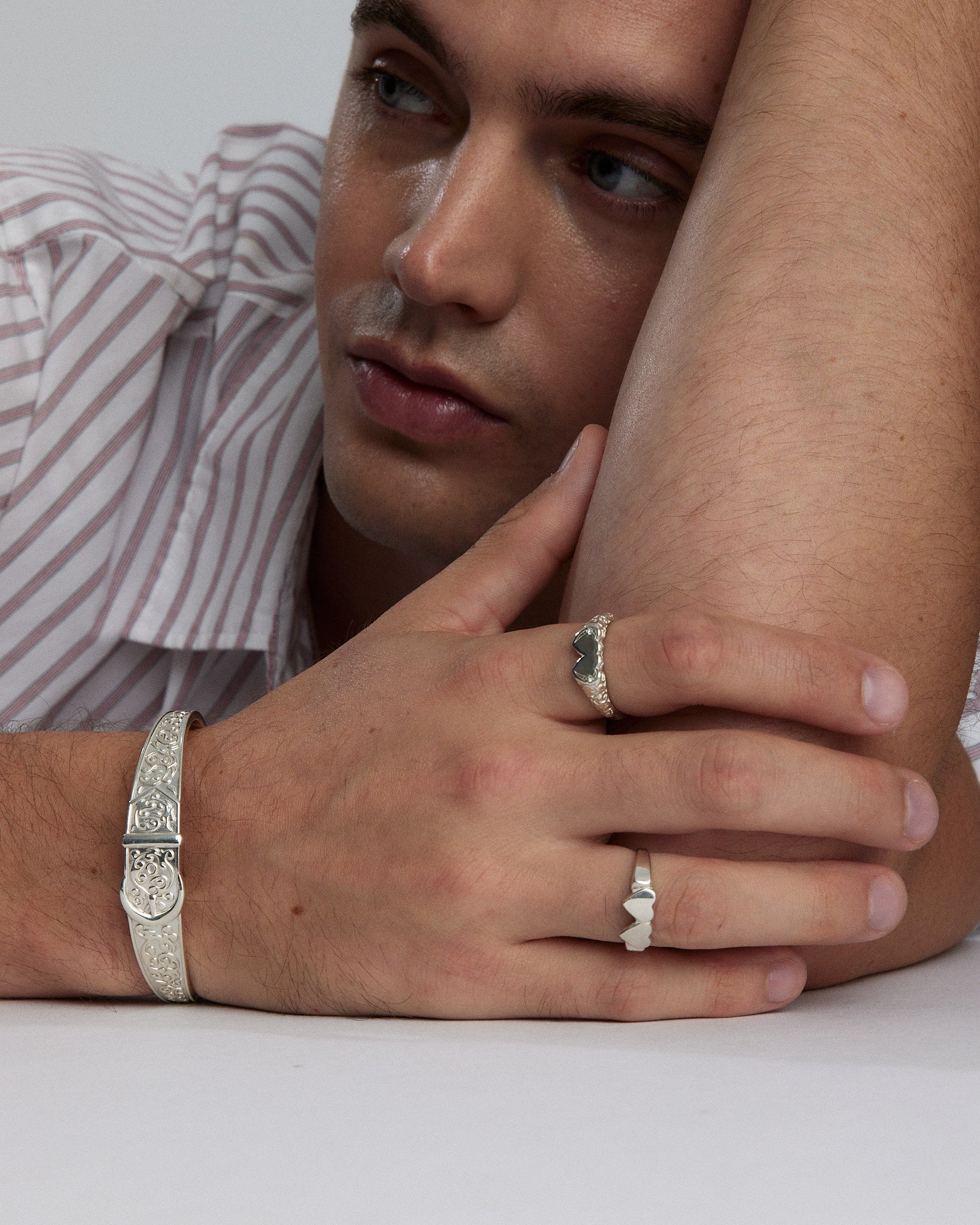 Buckle Cuff - .925 Sterling Silver